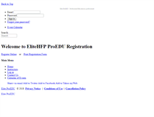 Tablet Screenshot of proedu.elitehfp.com